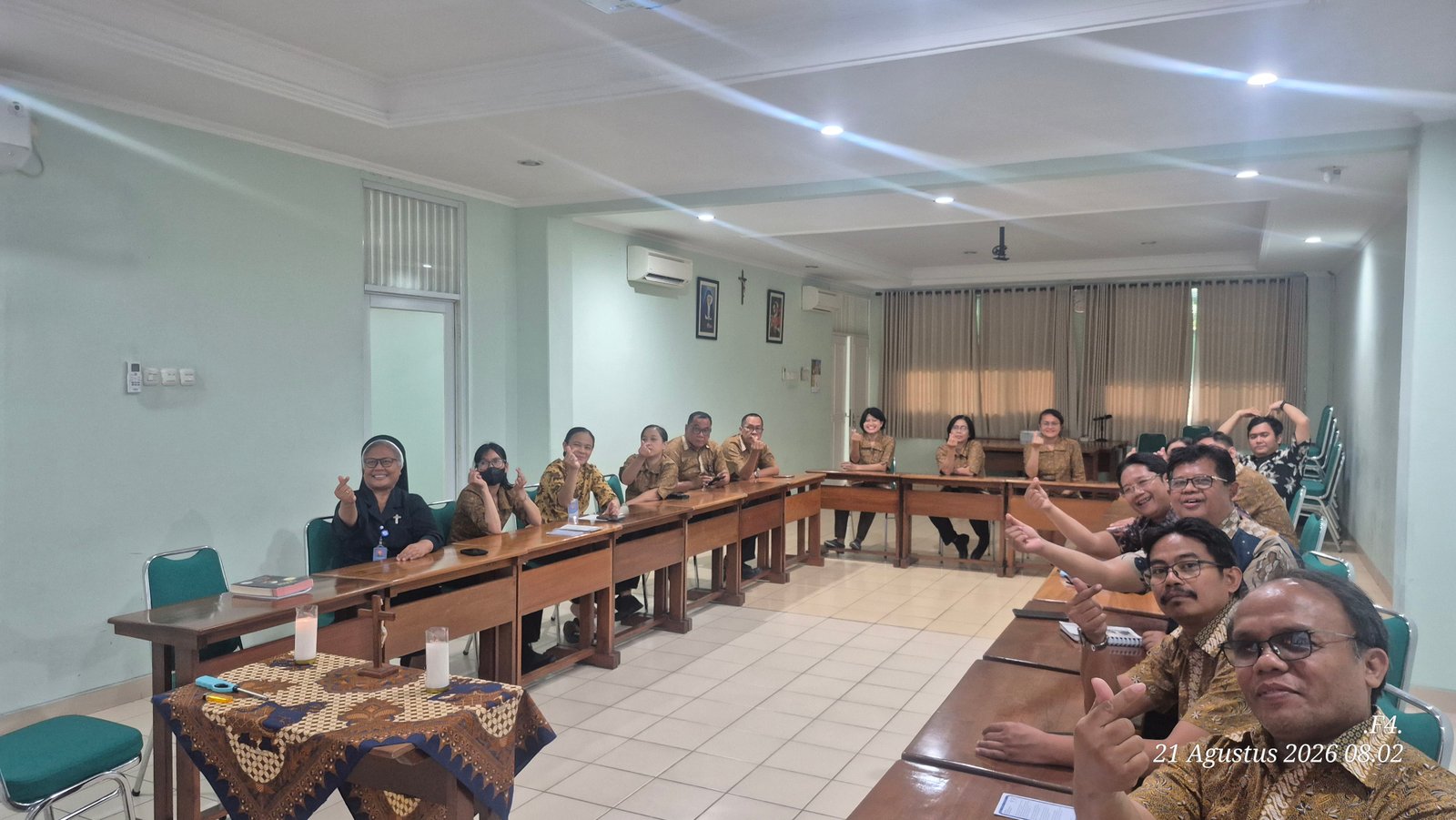 Novena pertama menyongsong 75 Tahun Yayasan Tarakanita