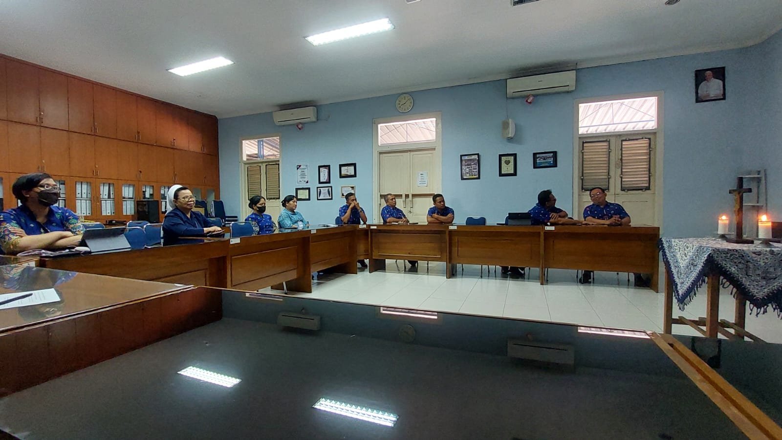 Kegiatan Doa Novena Yubileum pertemuan ke 1, 21 Agustus 2026 di ruang pertemuan Kantor Wilayah