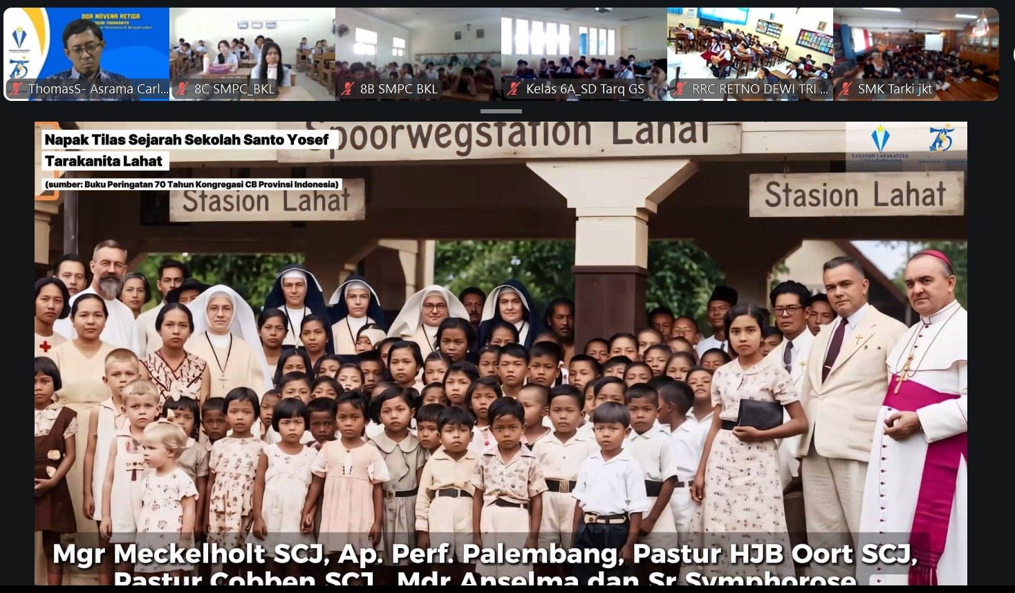 Novena Yubelium SD Tarakanita Gading Serpong, 15 Oktober 2026